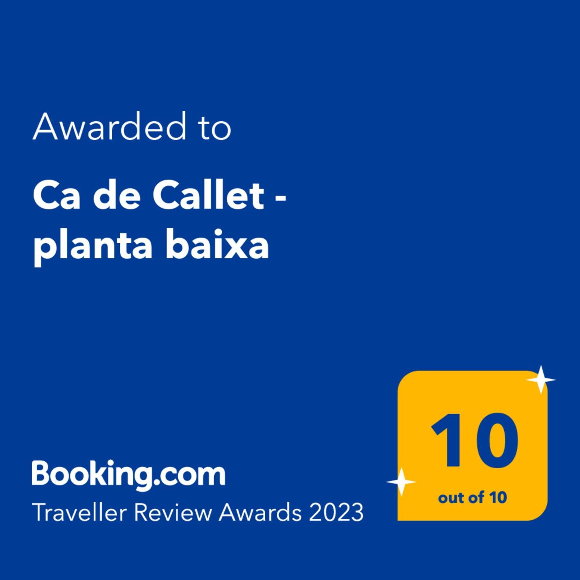Ca De Callet - Planta Baixa Taull Exterior photo